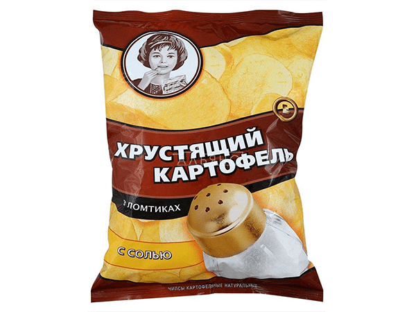 Картофельные чипсы "Девочка" 160 гр. в Смоленске