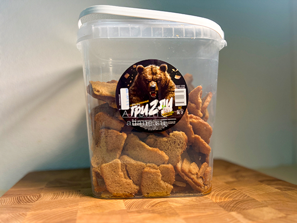 Ведро Ржаные гренки с чесноком в Смоленске