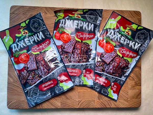 Джерки из индейки "Баффало" 45 гр. в Смоленске