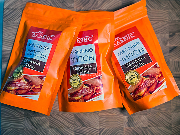 Мясо (АЛЬЯНС) вяленое свинина "Гриль" 50 гр. в Смоленске