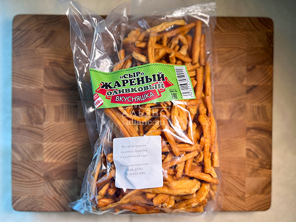 Жареный сыр "ВКУСНЯШКА" (Оливковый) 500гр. в Смоленске