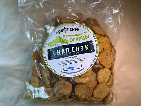 Снапсы ПШЕНИЧНЫЕ "Маринованные огурцы" в Смоленске