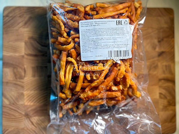 Нитка ЖАРЕНАЯ  Oktobersnack1 кг (сырный продукт) в Смоленске