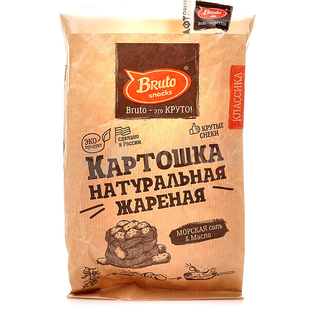 Картофель «Бруто» с солью 70 гр. в Смоленске